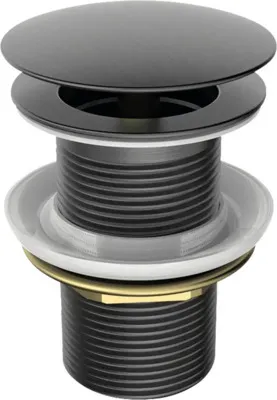 Produktbild von Jungborn Schaftventil 1 1/4 Zoll passend zu OMEGA, LAMBDA und IOTA graphit matt