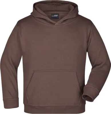 Produktbild von Klassisches Kinder-Kapuzensweat in vielen Farben brown, Gr. S