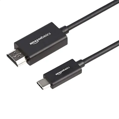Immagine prodotto di A. Adattatore USB-C (ingresso) a HDMI, unidirezionale, in alluminio, di alta qualità