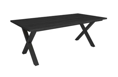 Immagine prodotto di TETRIX Tavolo da Pranzo, 194x90x74cm, Per 10 persone, Tavolo Cucina, Nero