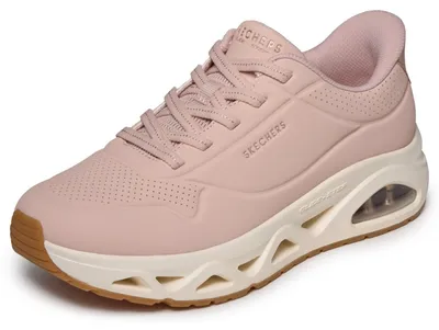 Produktbild von Skechers Damen Uno Glide-Step Glide On Air Slip-InTurnschuhe, Blush Durabuck/ Ro