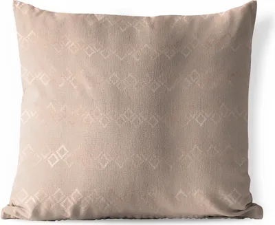 Produktbild von MuchoWow® Outdoor Kissen - Muster - Rosa - Linie - 40x40 cm - Wetterfest - Lounge Kissen - Kopfkissen - Interieur - Polster mit Bild