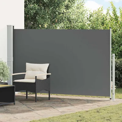 Zdjęcie produktu dla Rozkładany boczny markiz antracytowy 300 x 180 cm Poliester
