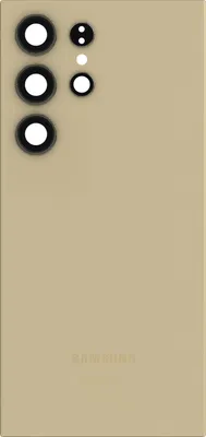 Produktbild von Samsung, Original Akkuabdeckung für Samsung Galaxy S24 Ultra, Beige