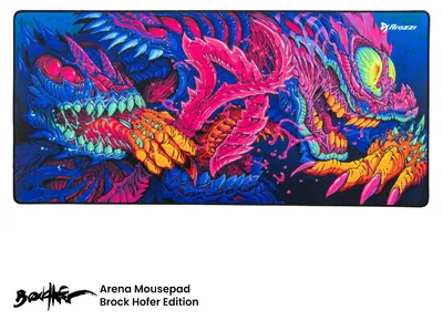 Image de Arozzi Zona Tapis de Souris XL - 90 x 42 cm - Grime Dweller