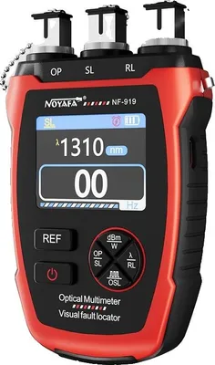 Image de Appareil de mesure à fibre optique, appareil de localisation visuelle des défauts, mesureur de puissance, NF-919