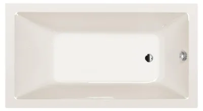 Produktbild von Polysan NOEMI Rechteckwanne 160x80x39cm, Ivory