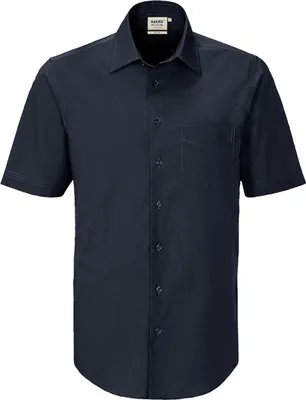 Produktbild von HAKRO Hakro Herren Hemd 1/2 Arm Performance #122 Gr. 5XL tinte