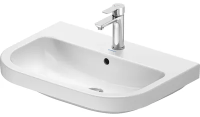 Produktbild von Duravit D-Code 2.0 WT, 650x460mm, Überlauf, weiß, 1 Stk.