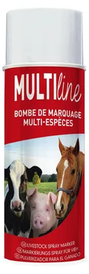 Produktbild von MULTI-Line Viehzeichenspray (500 ml) | rot