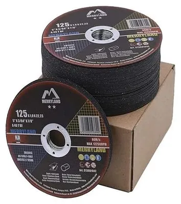 Zdjęcie produktu dla Tarcza tnąca do metalu stali inox 125 x 1 0 mm zestaw 50 sztuk