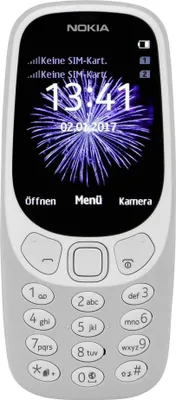 Obrázok produktu pre Nokia 3310, Navýšku, 6,1 cm (2.4"), 2 MP, Bluetooth, 1200 mAh, Šedá