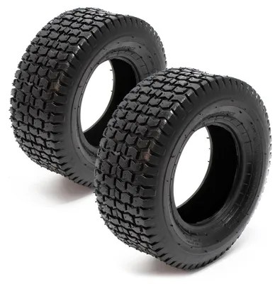 2x Außenreifen 13x5.00-6 für Aufsitzmäher und Wagen