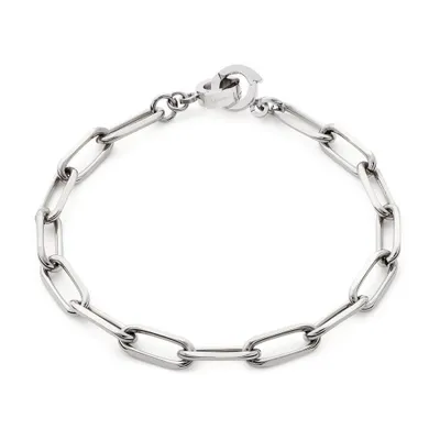 Image de Leonardo 019747 Bracelet Femme Estrella Clip&Mix Acier inoxydable Argent 19 cm