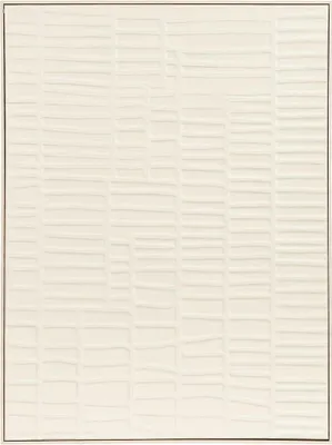 Produktbild von Edda Relief Wanddekoration beige.