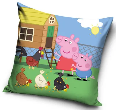 Produktbild von PHU CARBOTEX Carbotex Peppa Pig Dekokissen Pillow PP235024 40x40 cm