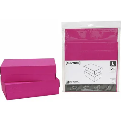 Imagen del producto de BUNTBOX 71-11 BUNTBOX L Geschenkboxen-Set pink