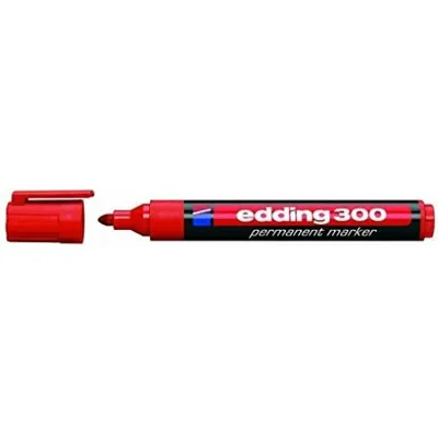 Image de edding 4-300002 10er Permanentmarker rot 1,5 - 3,0 mm