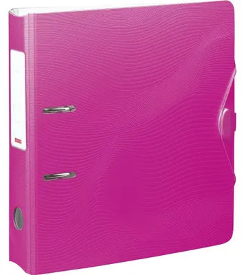 Produktbild von Brunnen WAVE - A4 - Q-Ring - Polypropylen (PP) - Pink - Strukturierte Oberfläche - 7 cm