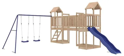Produktbild von vidaXL Spielturm Massivholz Kiefer