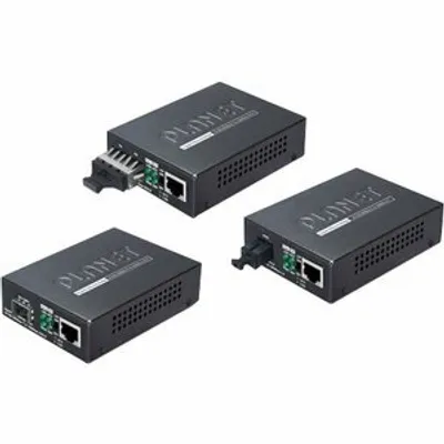 Produktbild von PLANET Medienkonverter, Multimode 10/100/1000Base-T zu 1000Base-SX, Inkl. Netzteil SC Buchse, 1000 Mbit/s, 1000Base-T, 1000Base-SX, IEEE 802.3, IEEE 802.3ab, IEEE 802.3u, IEEE 802.3z, Gigabit Ethernet, 10,100,1000 Mbit/s