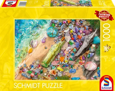 Obrázok produktu pre Schmidt Spiele Leuchtendes Strandgut, puzzle (1000 dielikov) - Schmidt Spiele 59769 - (Počet dielikov puzzle / do 2000 dielikov)