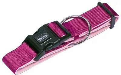 Zdjęcie produktu dla Nobby Halsband "Classic Preno" EXTRA L: 32-45 cm; B: 38/40 mm, himbeere