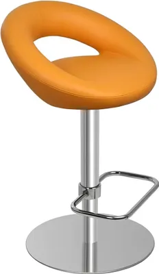 Produktbild von Barhocker Barstuhl Orange Textil Design Barstühle Bar Hocker Stühle Neu