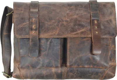 Produktbild von Greenland Nature Classic Messenger Leder 41 cm