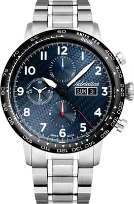 Produktbild von Adriatica Herrenuhr Adriatica Classic Automatik-Chronograph adriatica-A8383.4125ACH