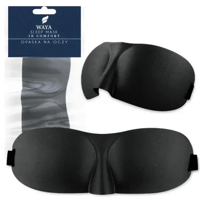 Produktbild von Schlafmaske 3D Comfort, schwarz - Sipo