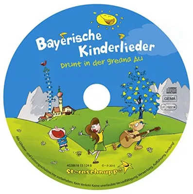 Produktbild von Bayerische Kinderlieder: Drunt in der Greana au