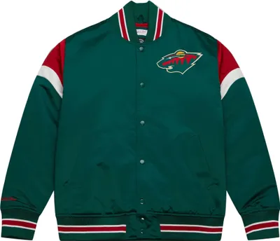 Produktbild von M&N Heavyweight Satin Jacke NHL Minnesota Wild - XXL