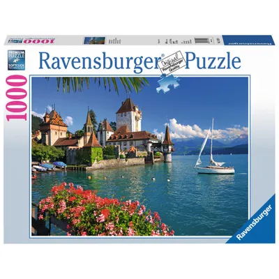 Produktbild von 1000 Teile Ravensburger Puzzle Am Thunersee, Bern 19139