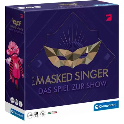 Produktbild von Clementoni 59203 - The Masked Singer, Spiel