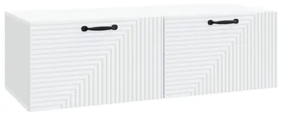 Immagine prodotto di vidaXL Mobile TV da parete bianco 98 x 41 x 30 cm in materiale derivato dal legno