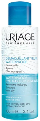 Produktbild von Uriage Eye Make-Up Removal Care beruhigende Emulsion für trockene und atopische Haut 100 ml