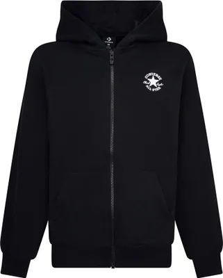 Produktbild von Converse Kids Dissected Reißverschlusspullover Schwarz 8-10 Years Schwarz 8-10 Years