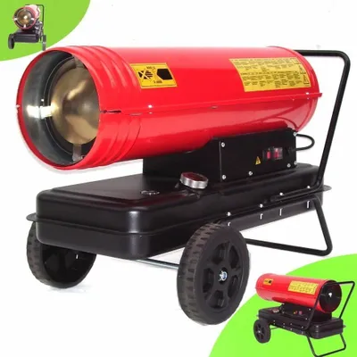 Produktbild von Diesel Heizkanone Bauheizer Heizung 30kW 55197 Ölheizgerät
