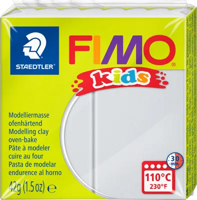 Image de STAEDTLER® 8030-80 Pâte à modeler Fimo kids gris clair