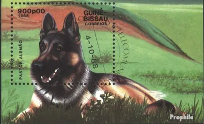 Produktbild von Briefmarken Guinea-Bissau 1988 Mi Block273 (kompl.Ausg.) gestempelt Rassehunde