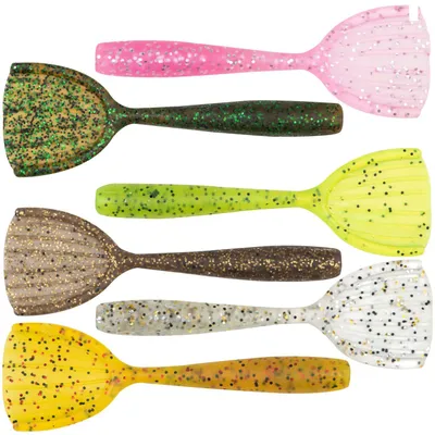 Produktbild von Fox Rage Creature Shovel Shad - Gummiköder, Farbe:Salt & Pepper UV, Länge / Packungsinhalt:9cm / 6 Stück