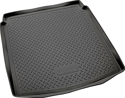 Zdjęcie produktu dla Gumowa wykładzina bagażnika do Audi A4 B8 sedan | 2008-2015 | idealne dopasowanie z krawędzią