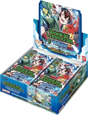 Produktbild von EX-11 Dawn of Liberator Booster Box Digimon Card Game