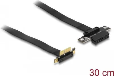 Produktbild von DELOCK Riser Karte PCI Express Stecker 90° gewinkelt zu Slot