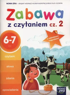 Obrázek produktu pro Szkoła na miarę. Zabawa z czytaniem. Zeszyt ćwiczeń. 6-7 lat. Część 2