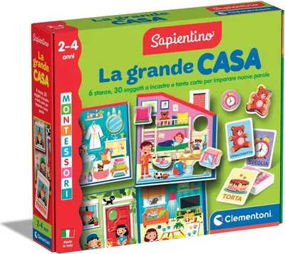 Immagine prodotto di Clementoni Sapientino Montessori - La Grande Casa