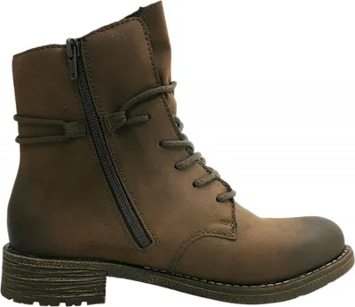 Imagen del producto de Zapatos de mujer Rieker, botas, zapatos de cordones, botas con cordones, color marrón, para uso casual