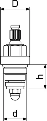 Zdjęcie produktu dla Js Sanitaer-Oberteil              Dn10,3/8"