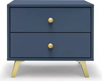 Image de Table de chevet JOELE – bleu foncé